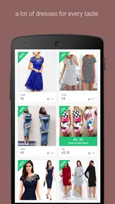 Cheap Dresses online shopping android App screenshot 3