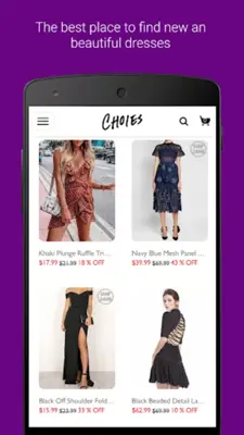 Cheap Dresses online shopping android App screenshot 4