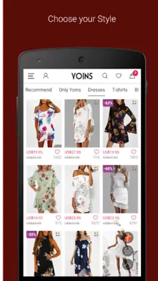 Cheap Dresses online shopping android App screenshot 5