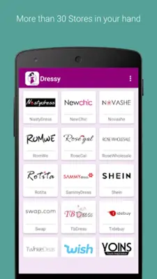 Cheap Dresses online shopping android App screenshot 6